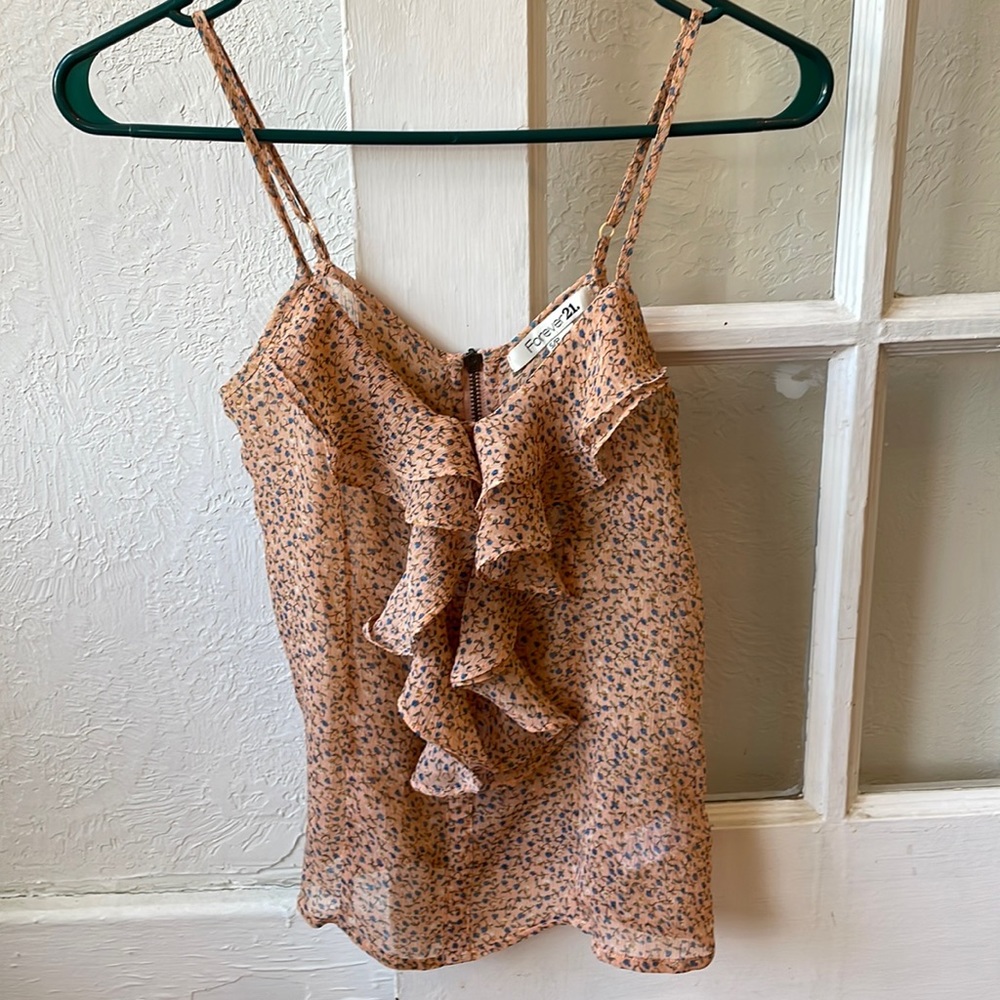 Floral Camisole, Size SM